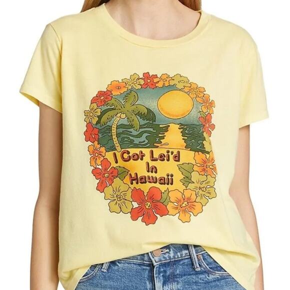 Mother The Boxy Goodie Goodie T-Shirt Size S - Picture 1 of 7